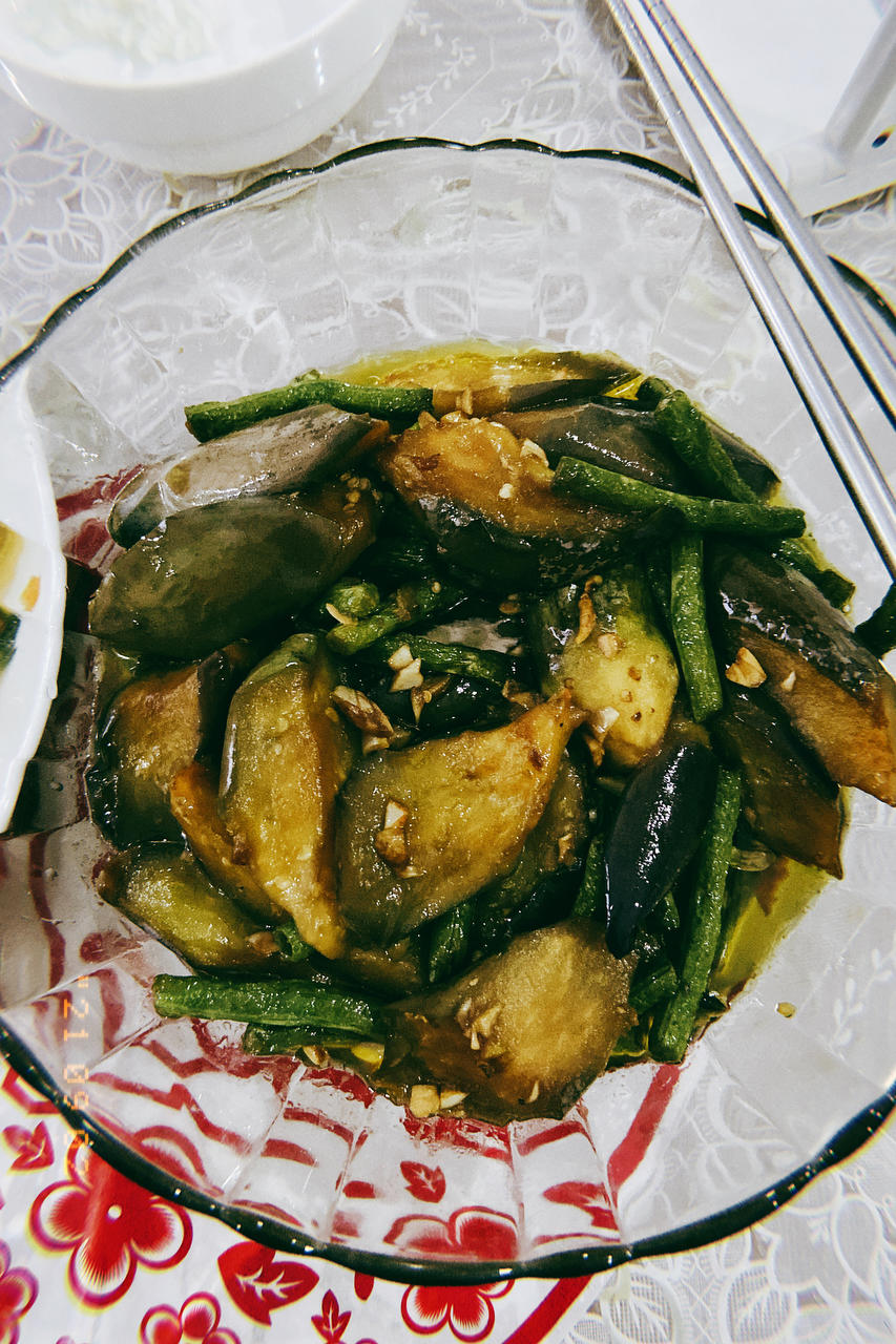 茄子炒豆角
