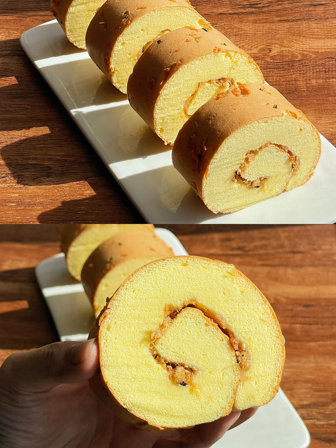 超厚原味肉松蛋糕卷