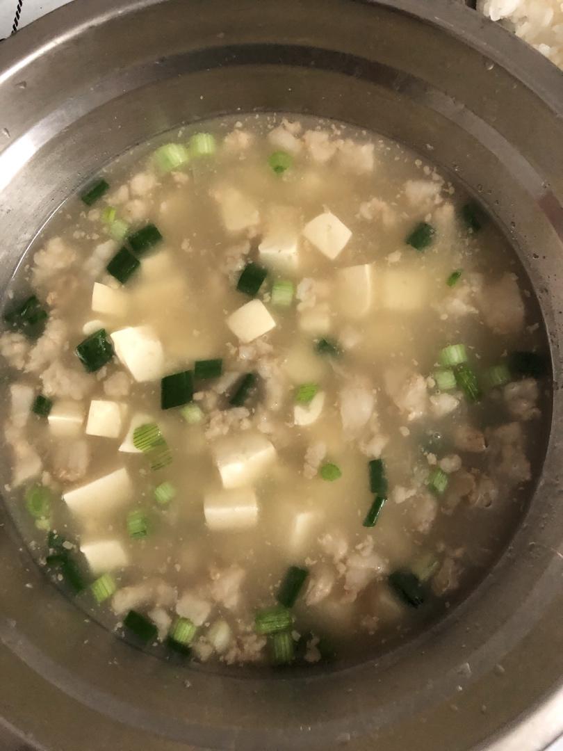 肉末豆腐羹