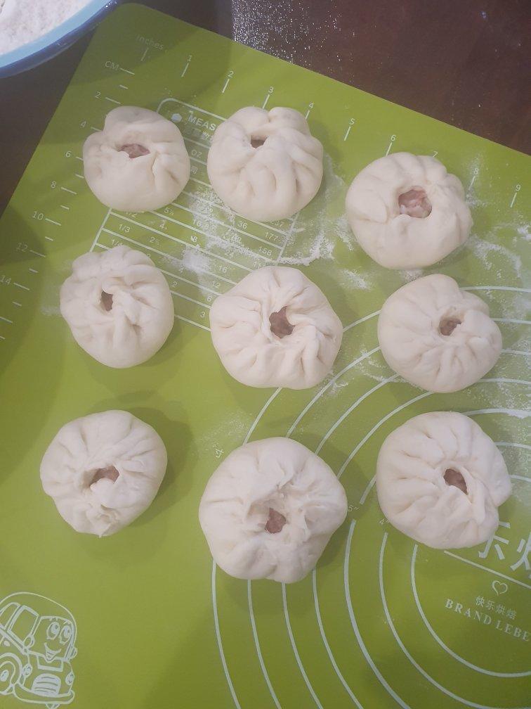 新手教程：详细肉包子教程，零失败，满满tips（发面，和馅，擀皮，包法）