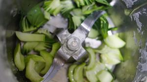 青菜面疙瘩汤的做法 步骤2