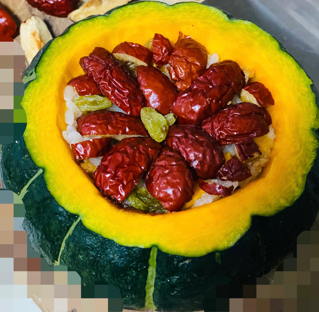 南瓜盅（香甜糯米饭）