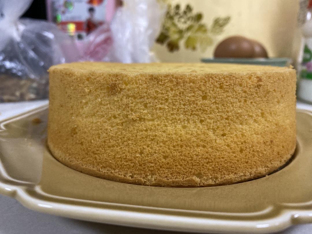 6寸戚风蛋糕零失败版