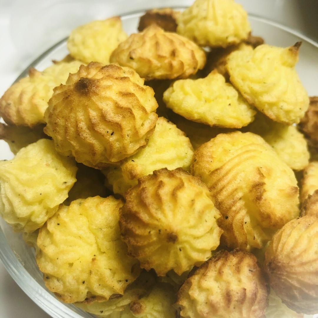 烤土豆泥塔