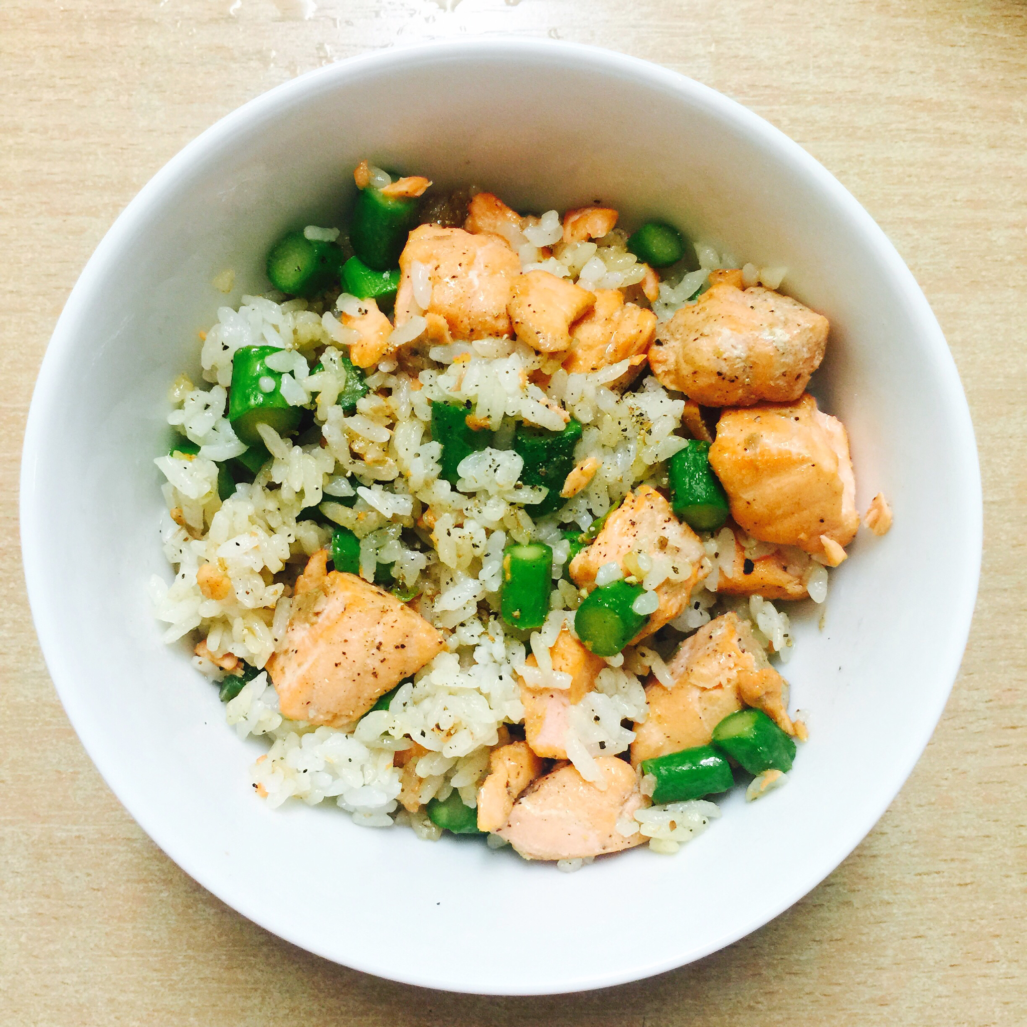 三文鱼炒饭