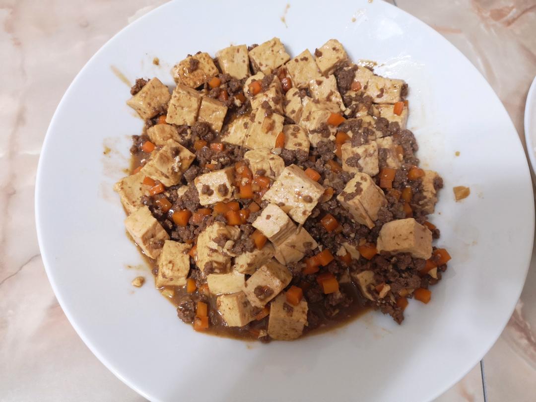 巨下饭！拌饭超好吃的肉末豆腐！做法简单零失败~