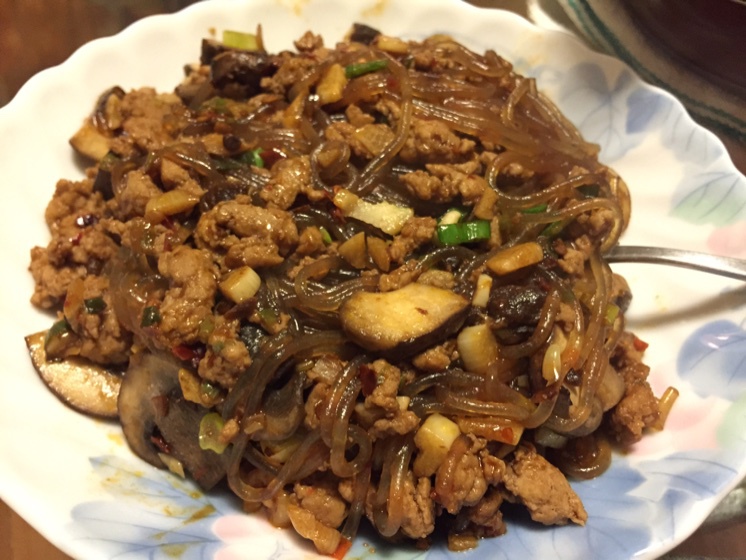 肉末粉丝煲