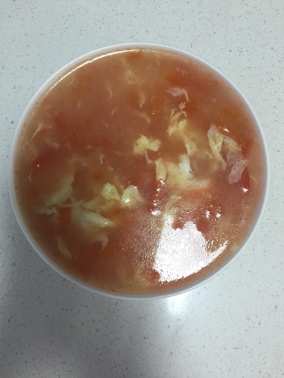 番茄蛋花汤