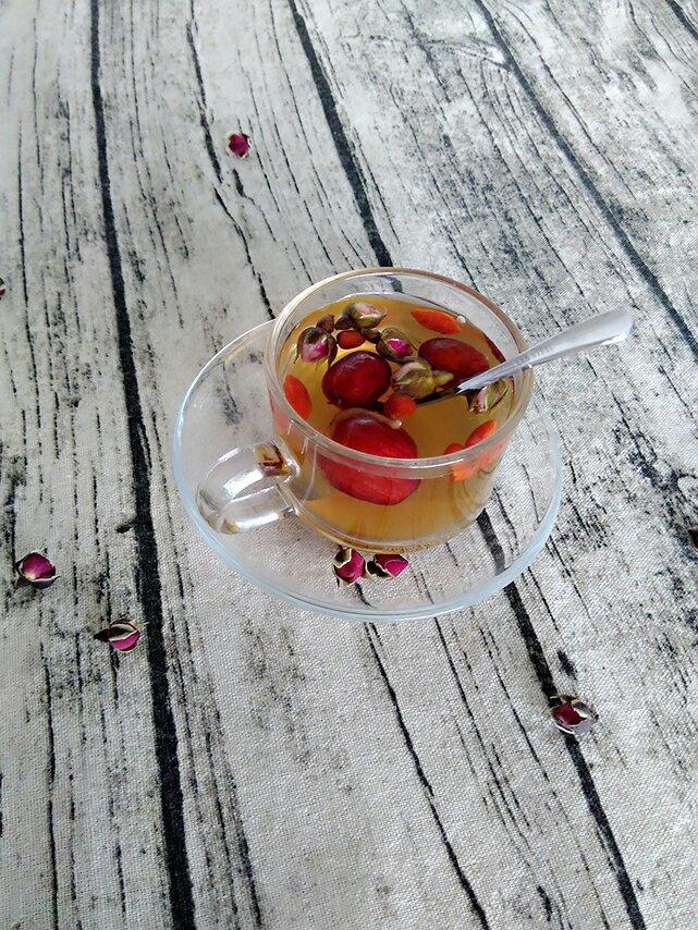 美容红枣茶的做法