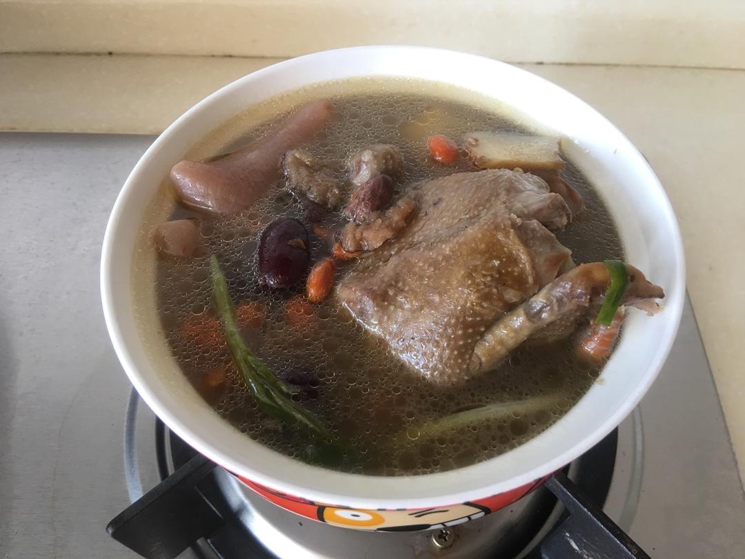 红枣枸杞乳鸽汤