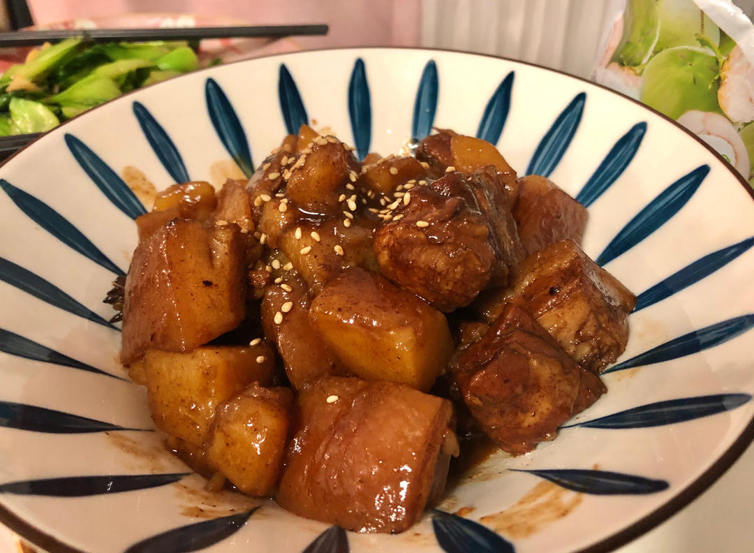 不焯水不放油的家常红烧肉