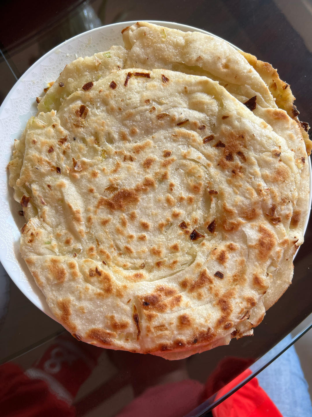 家常葱油饼 柔软多层 凉了也不硬 附细节视频详解