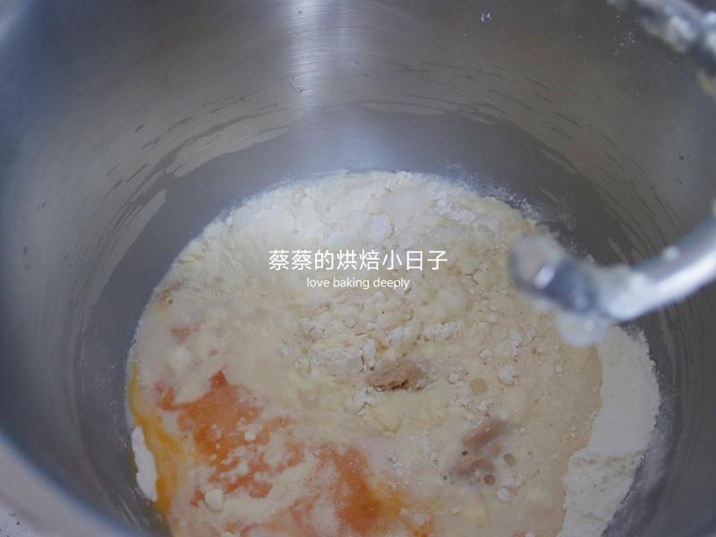 纯奶手撕吐司的做法 步骤1