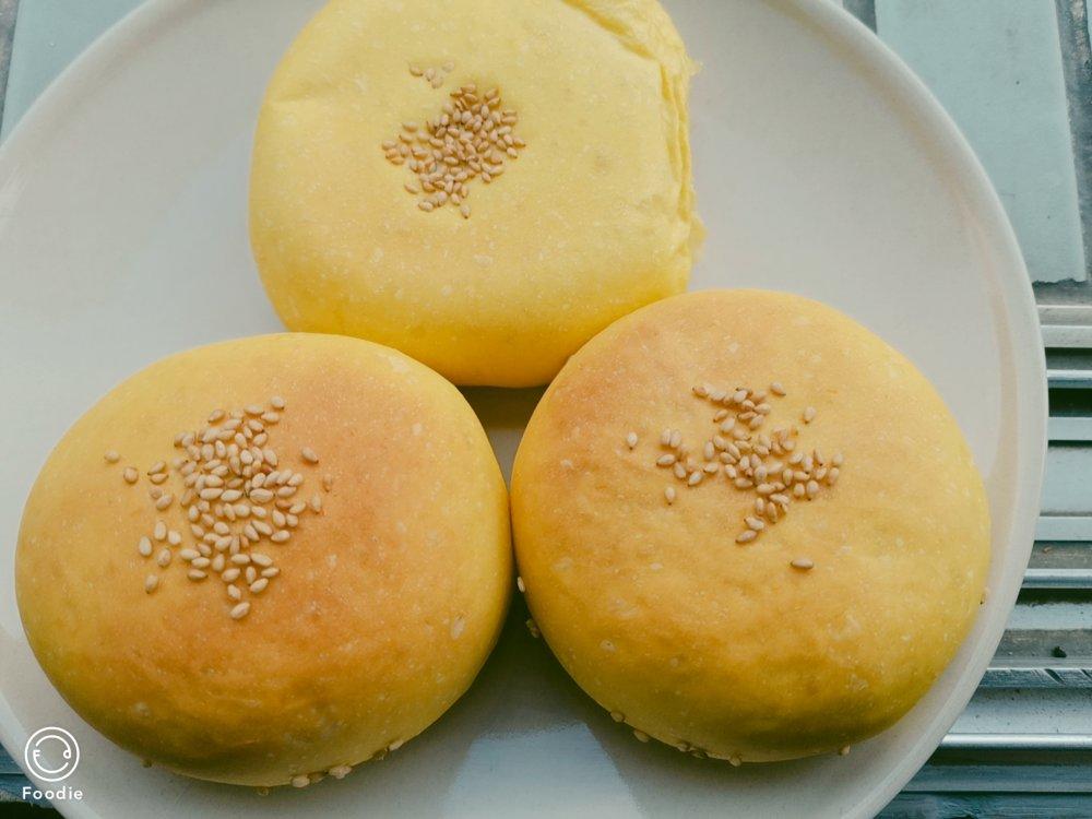 南瓜红豆包