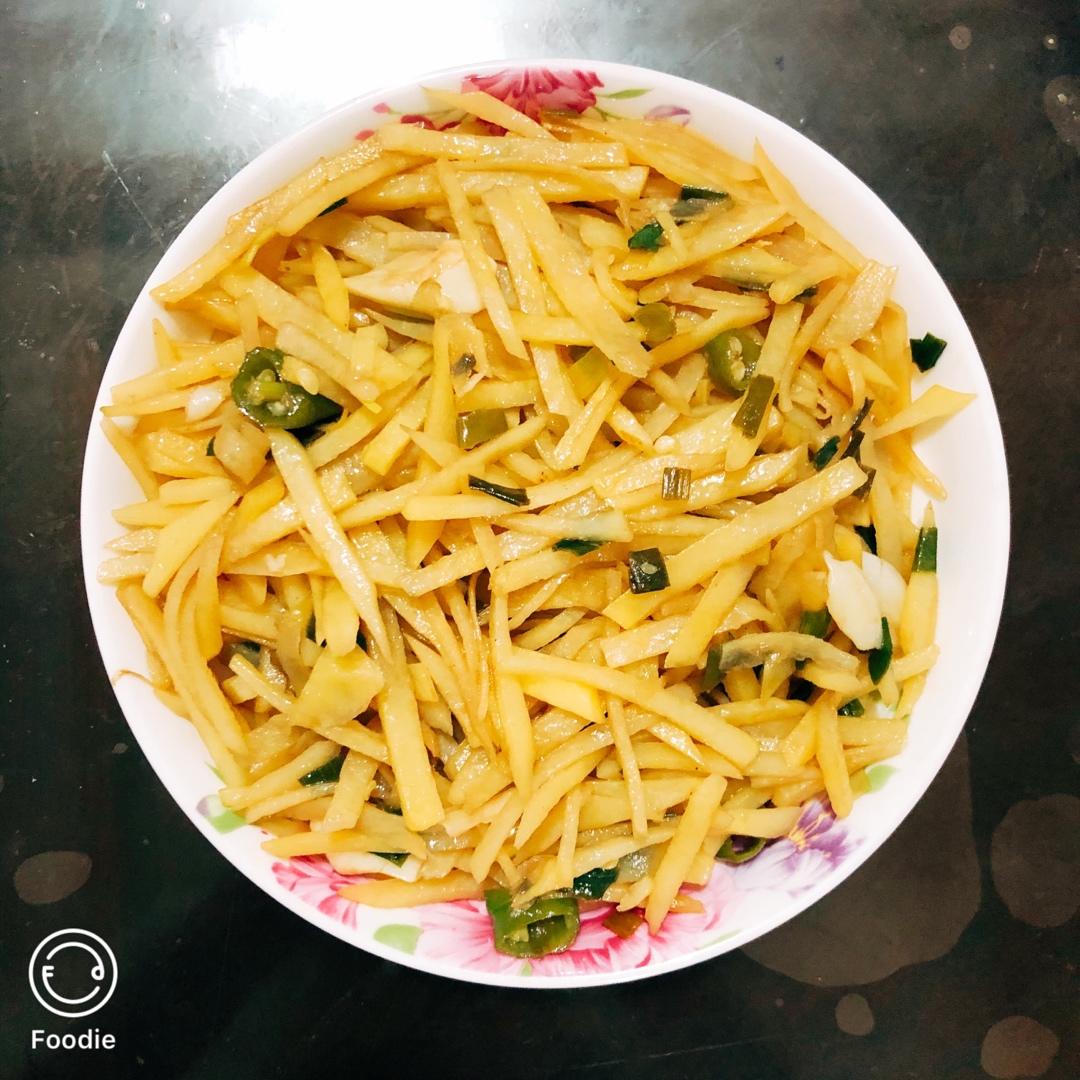 家常菜：酸辣土豆丝