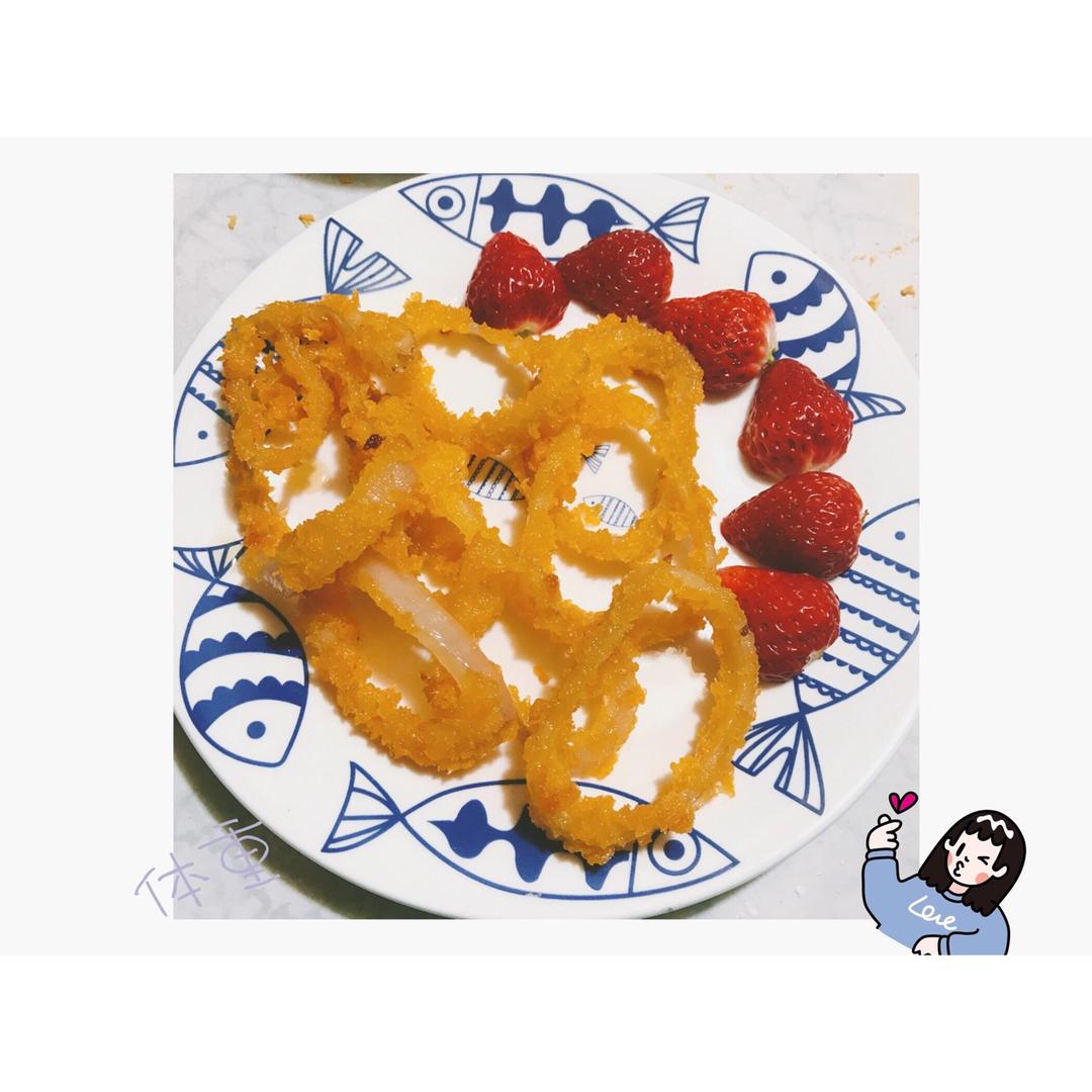 风味小吃炸洋葱圈