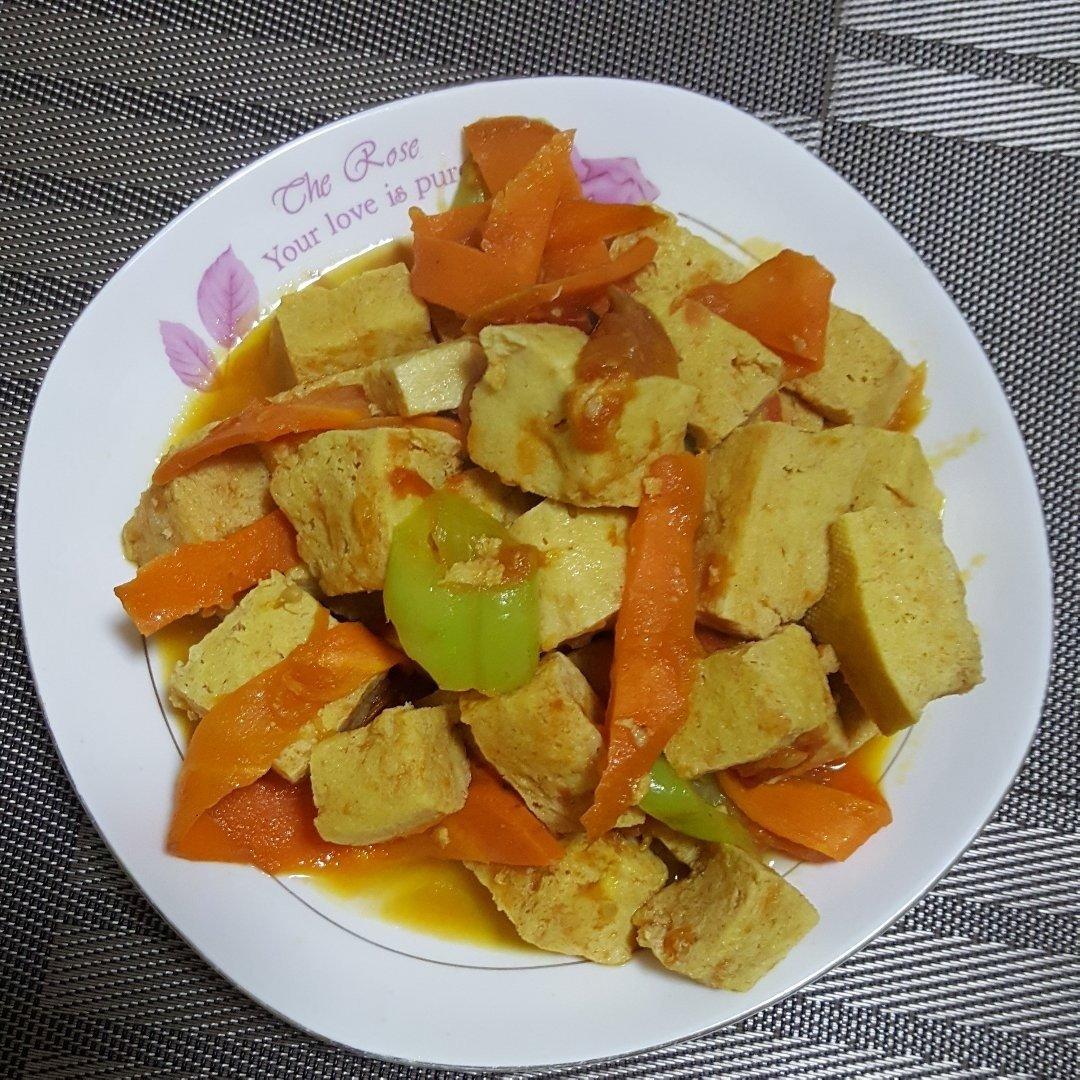 【番茄炒冻豆腐图片】宝贝beauty_下厨房