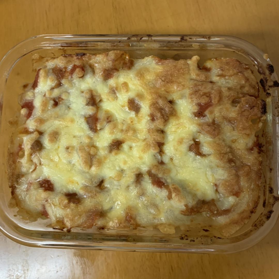 蕃茄肉酱奶酪焗饭