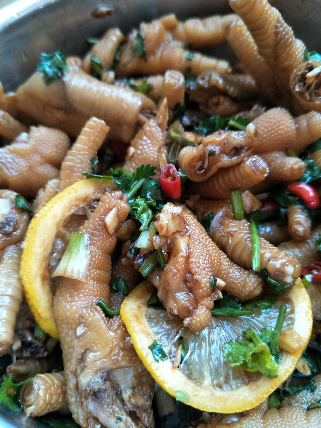 超好吃的🍋酸辣凤爪