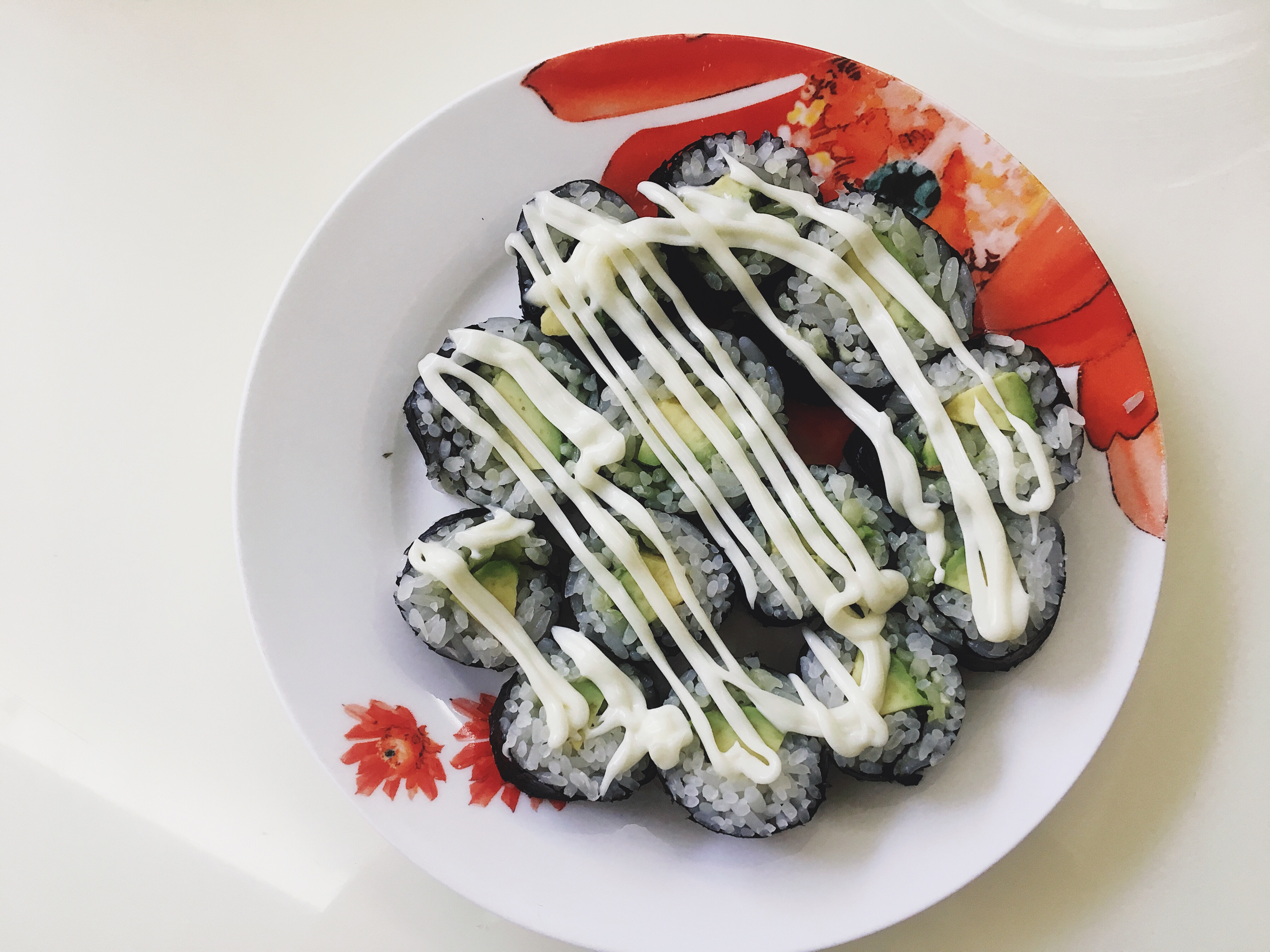 纯素食 | 素寿司卷 (红薯寿司卷&牛油果黄瓜寿司卷)的做法 步骤7