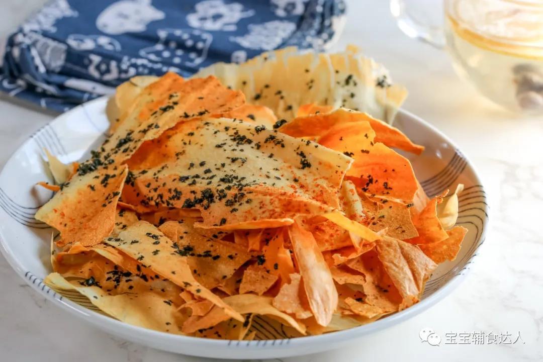 鸡肉薯片【宝宝辅食】的做法