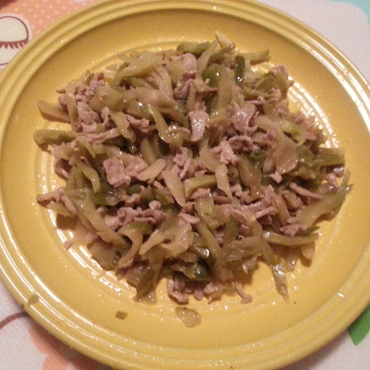榨菜肉丝