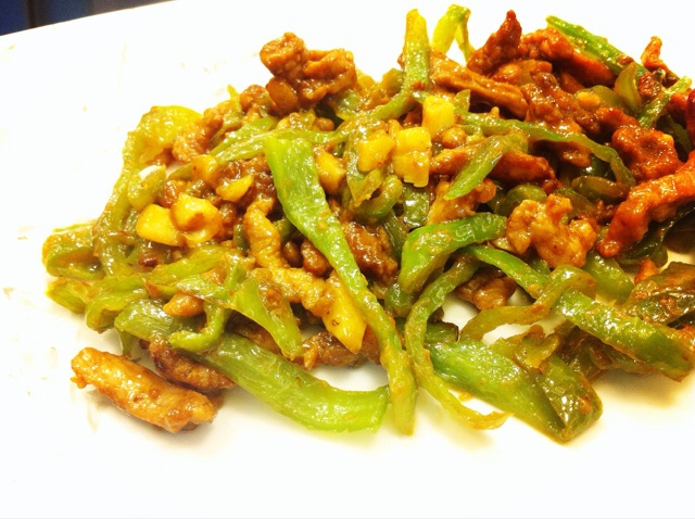 青椒肉丝
