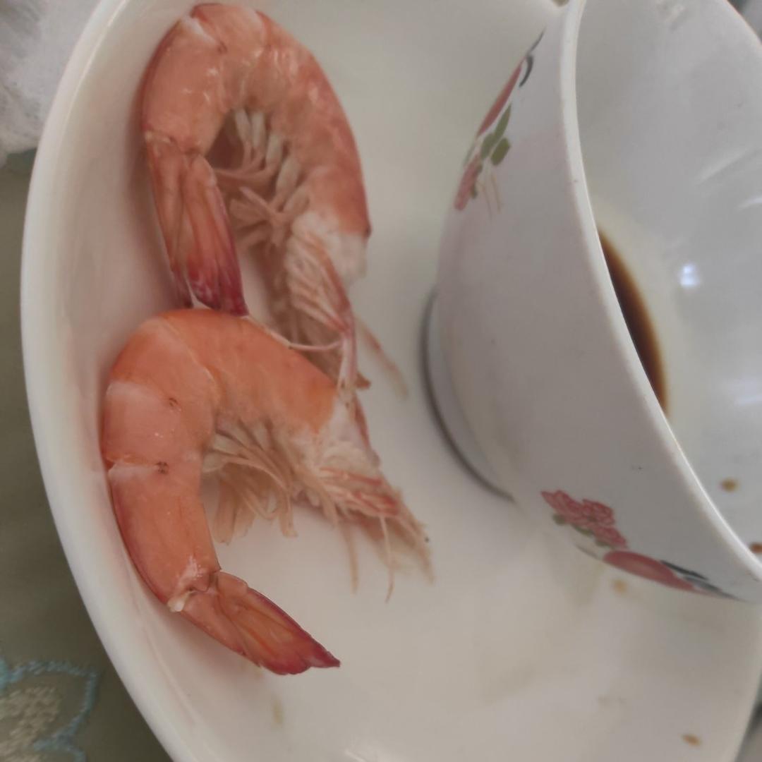 最简单的白灼虾（水煮）盐水基尾虾