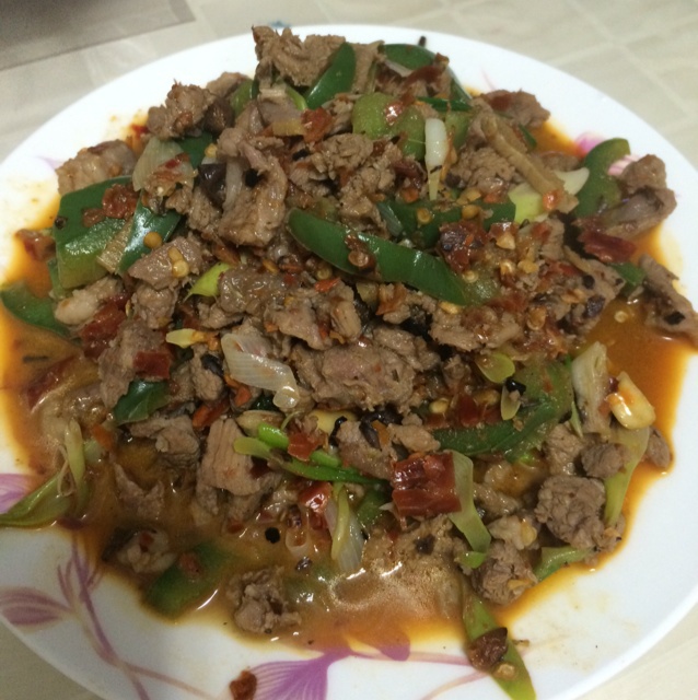 葱爆羊肉