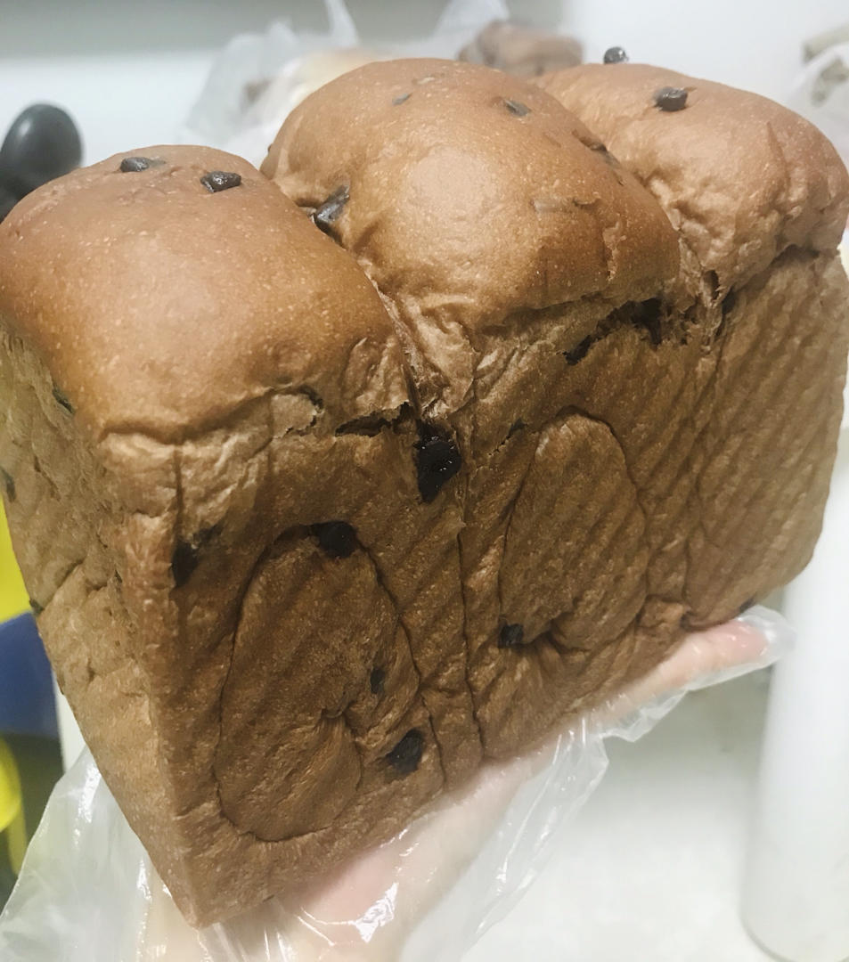 奶油巧克力吐司