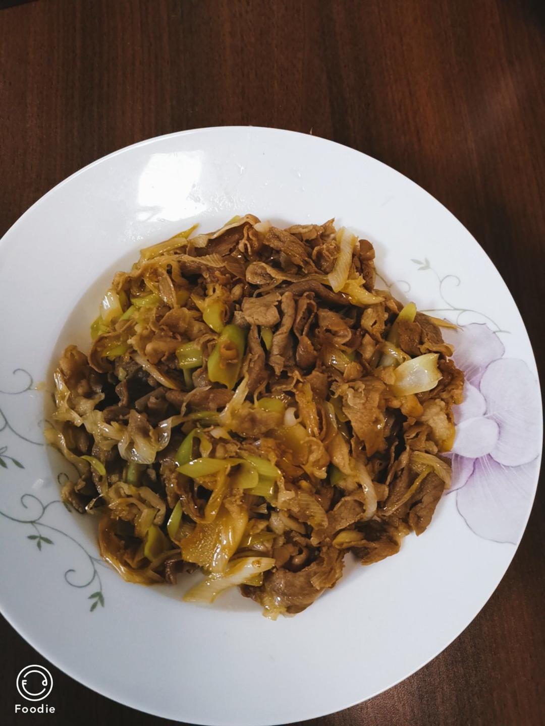 葱爆羊肉