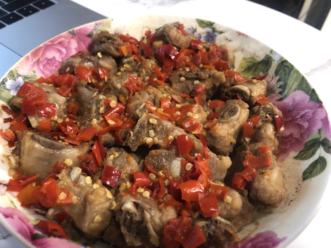 ［湘菜］豆豉剁椒蒸排骨
