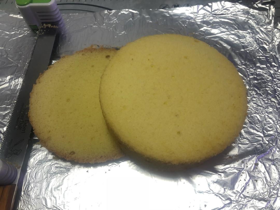 基础戚风蛋糕【承重好、可做奶油蛋糕内胚】