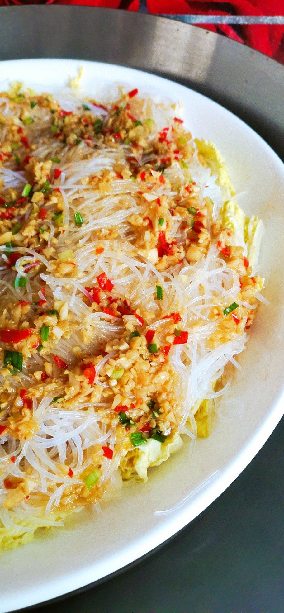 蒜蓉粉丝娃娃菜