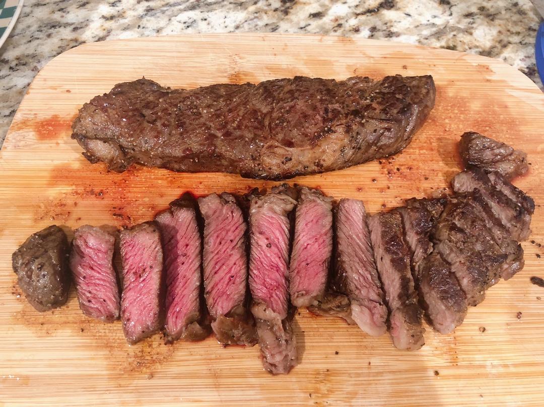 超简单牛排做法