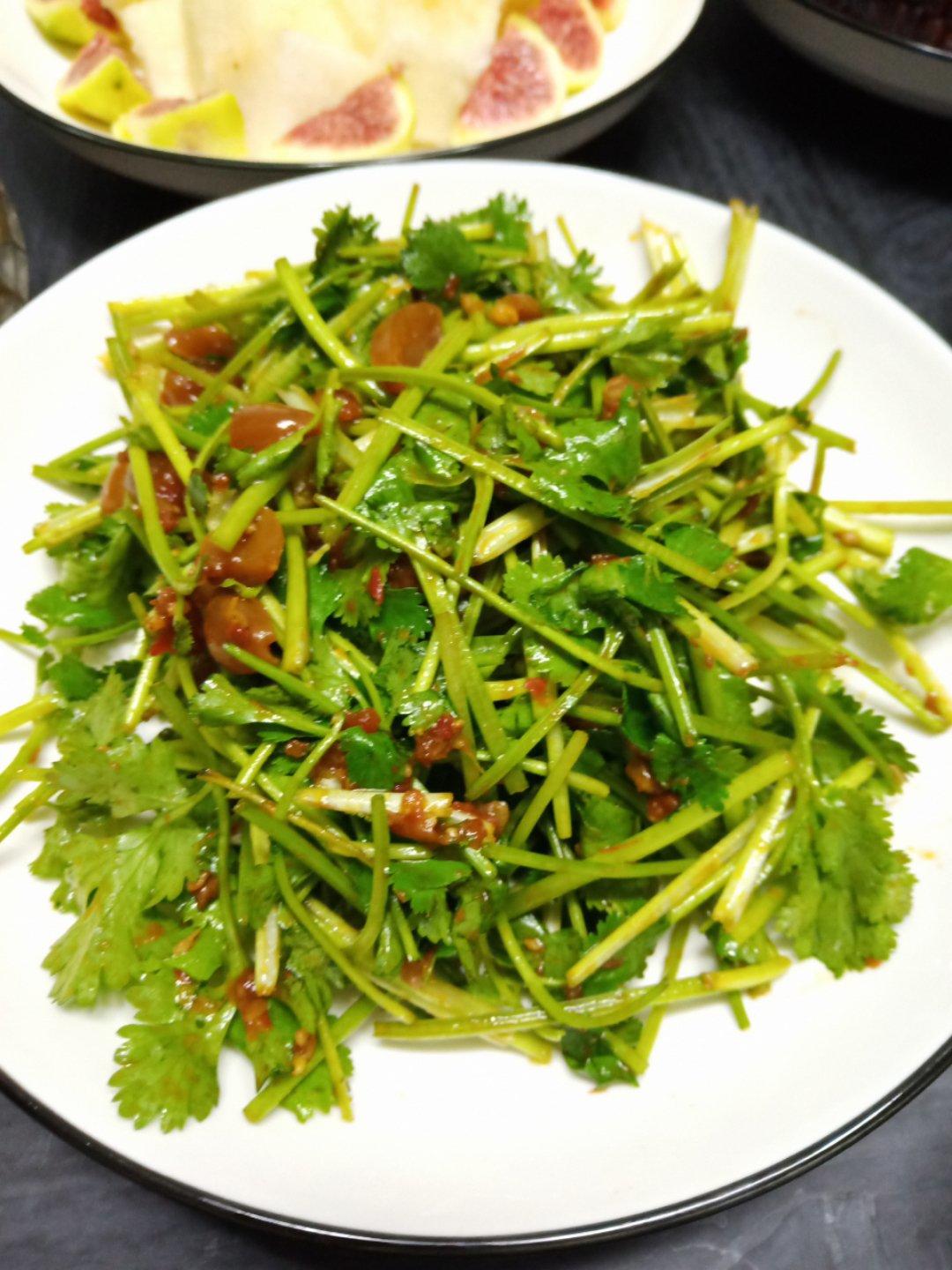 静水流深1974做的凉拌香菜