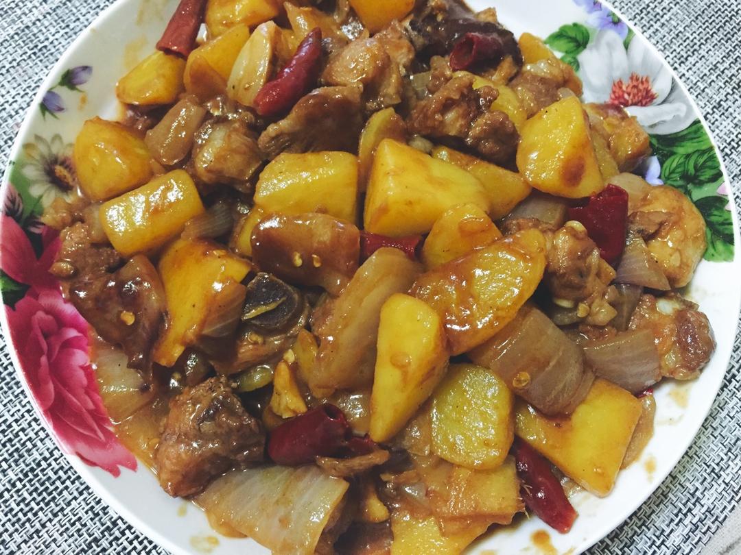 红烧土豆