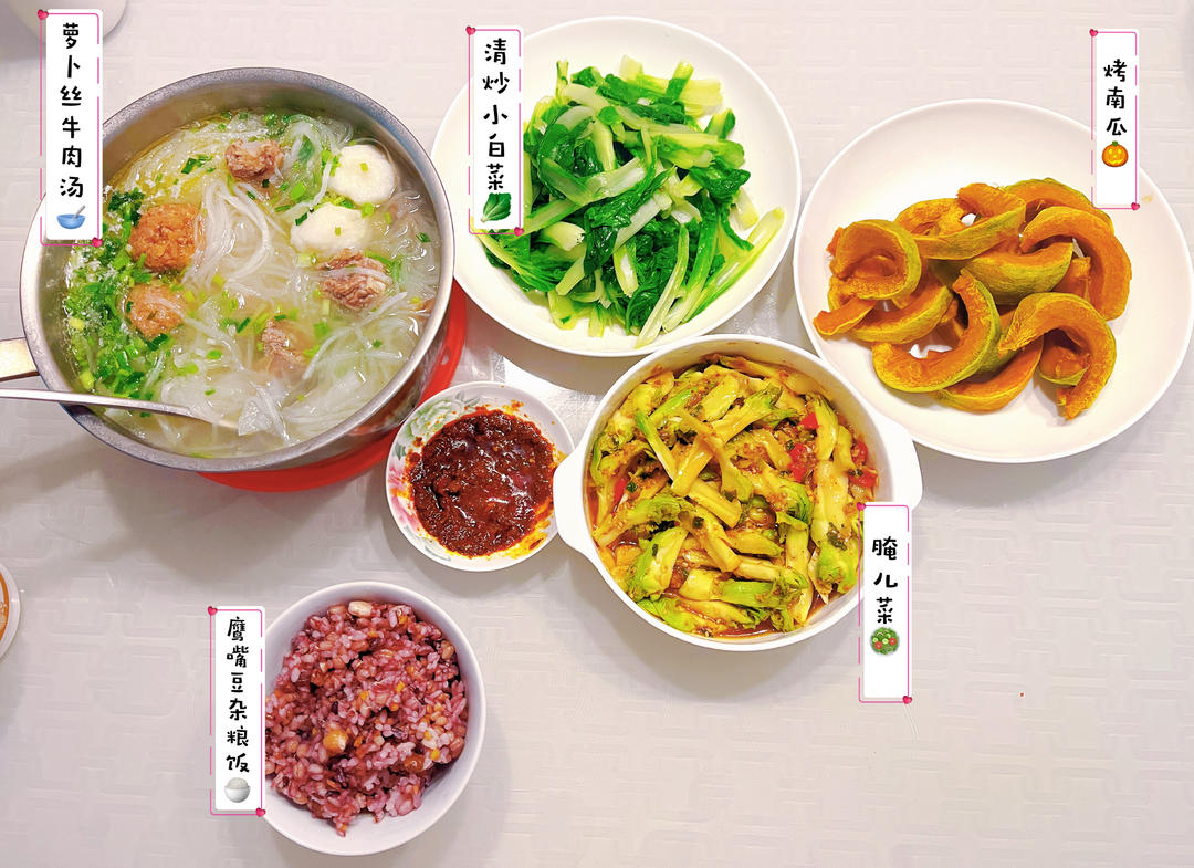 家里的午餐味道