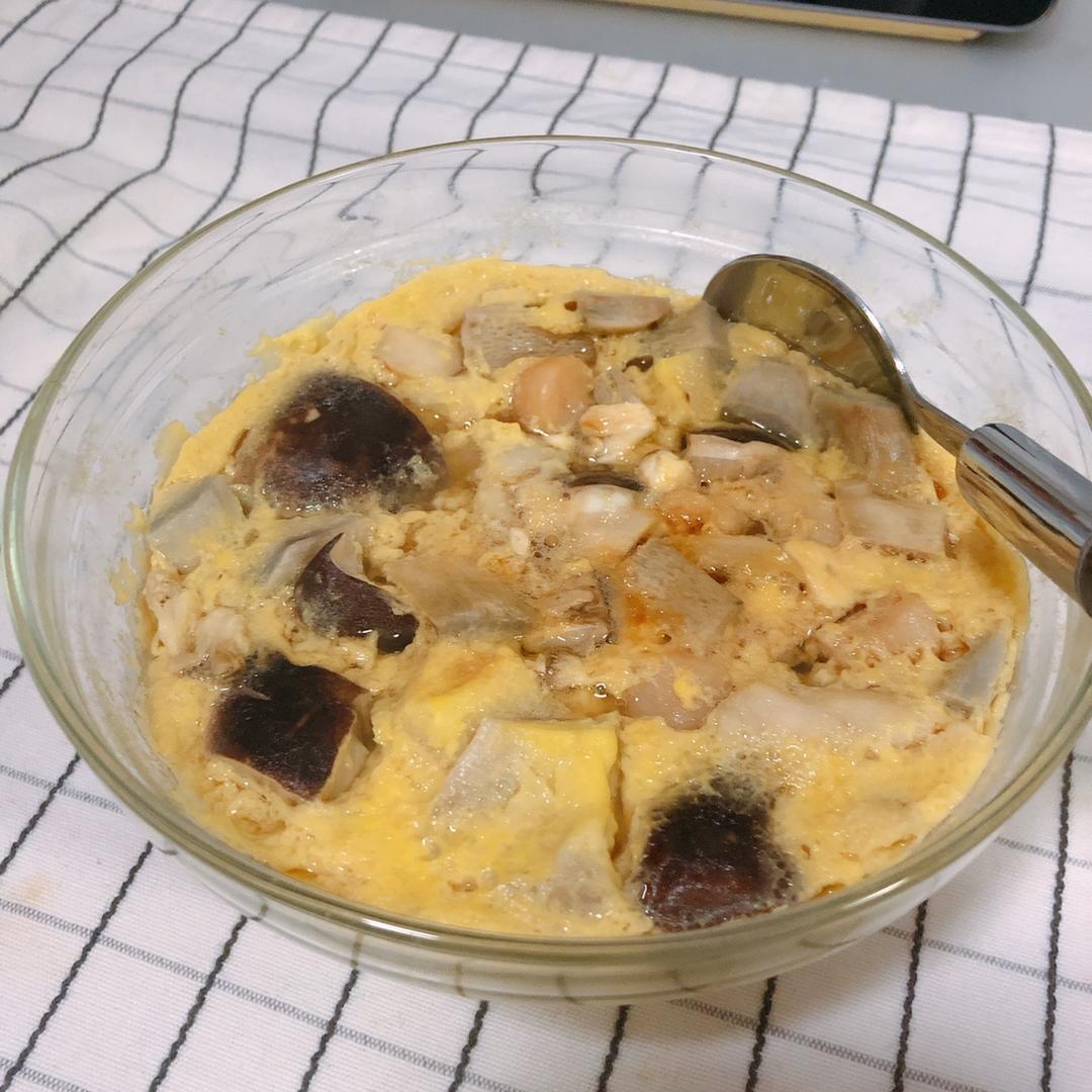 贝柱蒸蛋羹