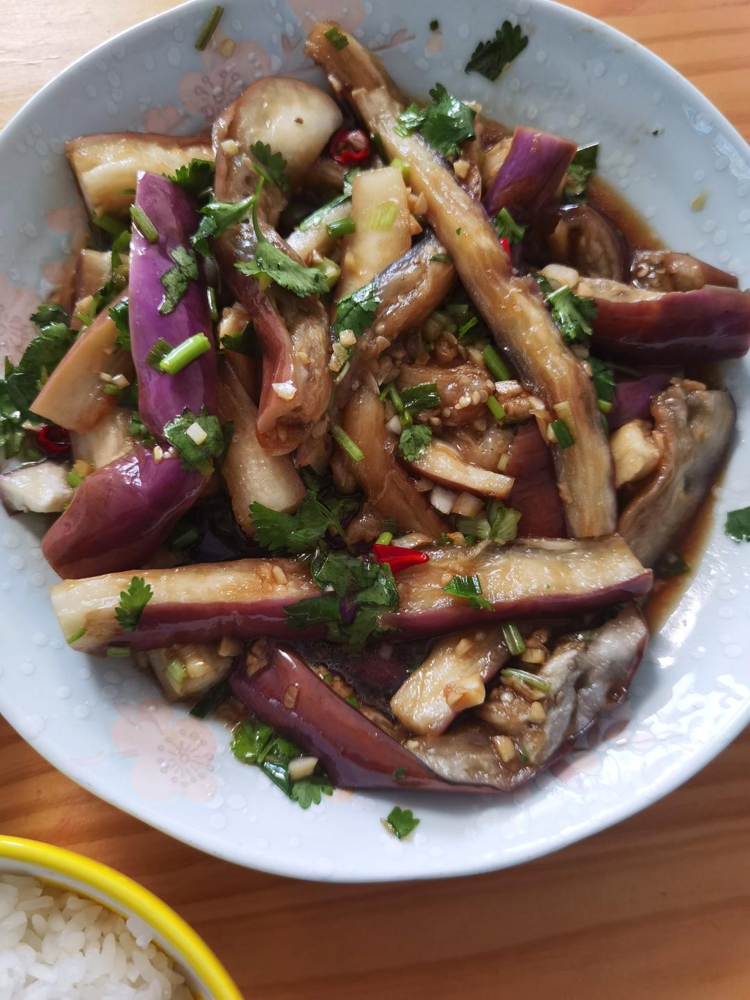 夏天必备可口菜-凉拌茄子🍆