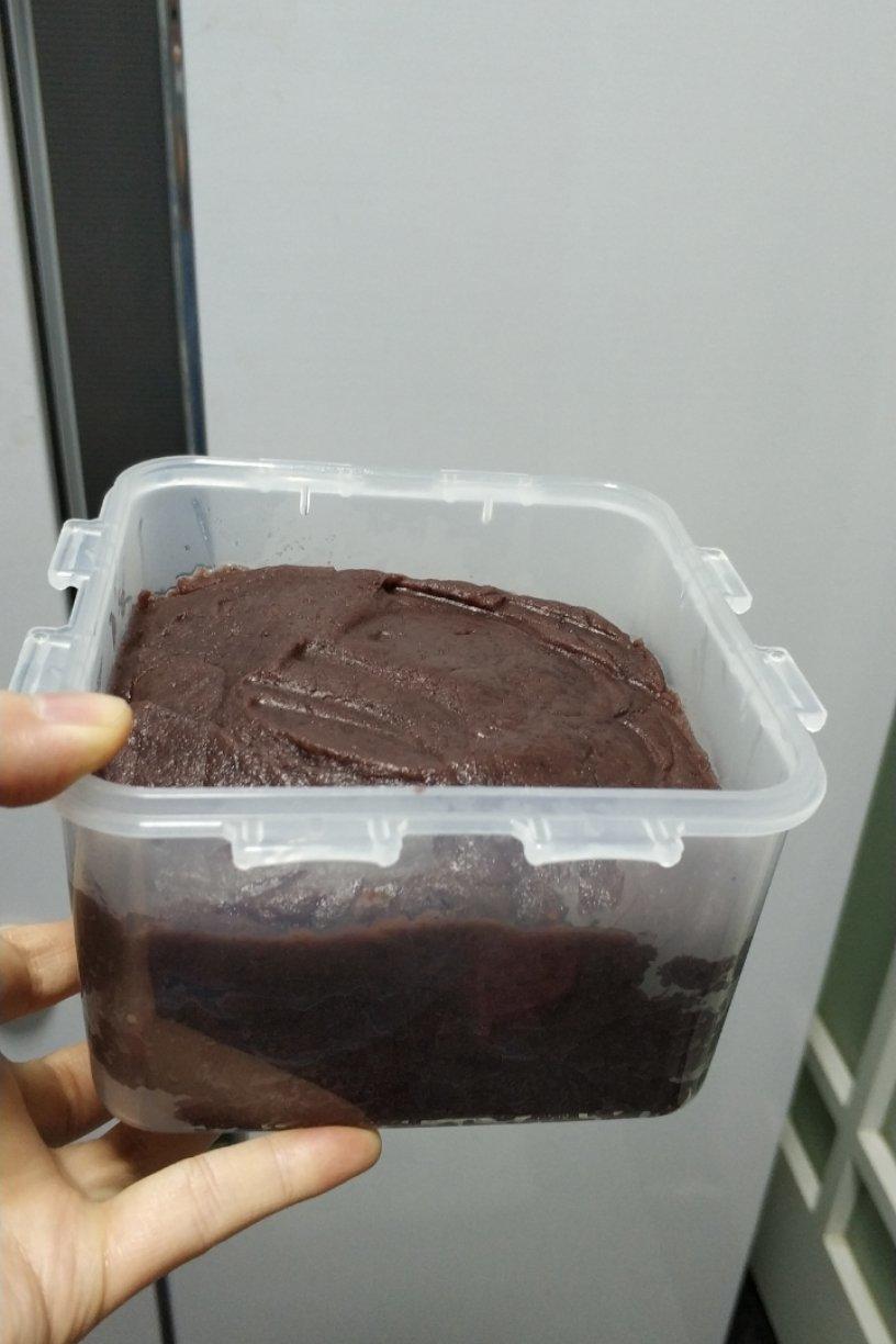 超细腻蛋黄酥豆沙馅