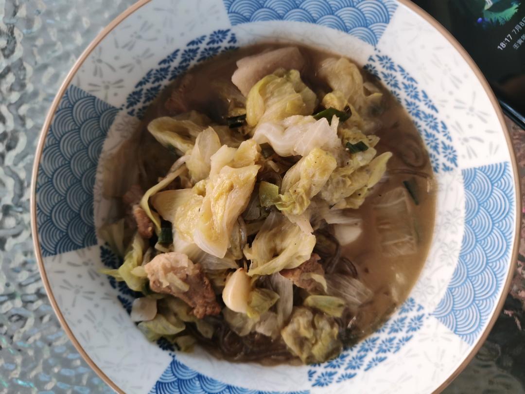 白菜炖粉条