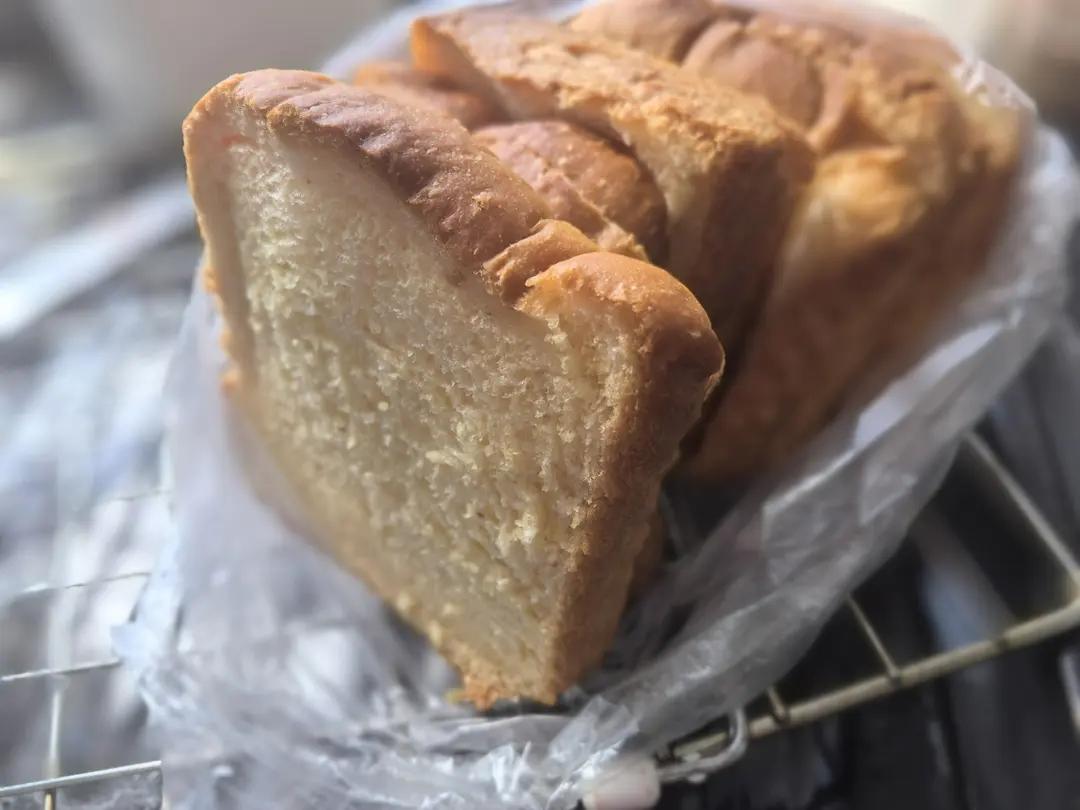 夺命软吐司(๑´ڡ`๑)超软拉丝极速方便的一次发酵吐司