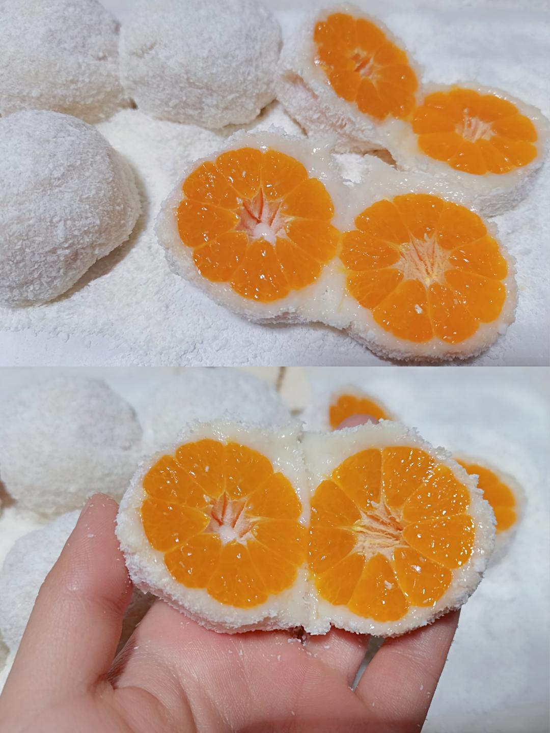 砂糖橘大福（低卡，小白可做）