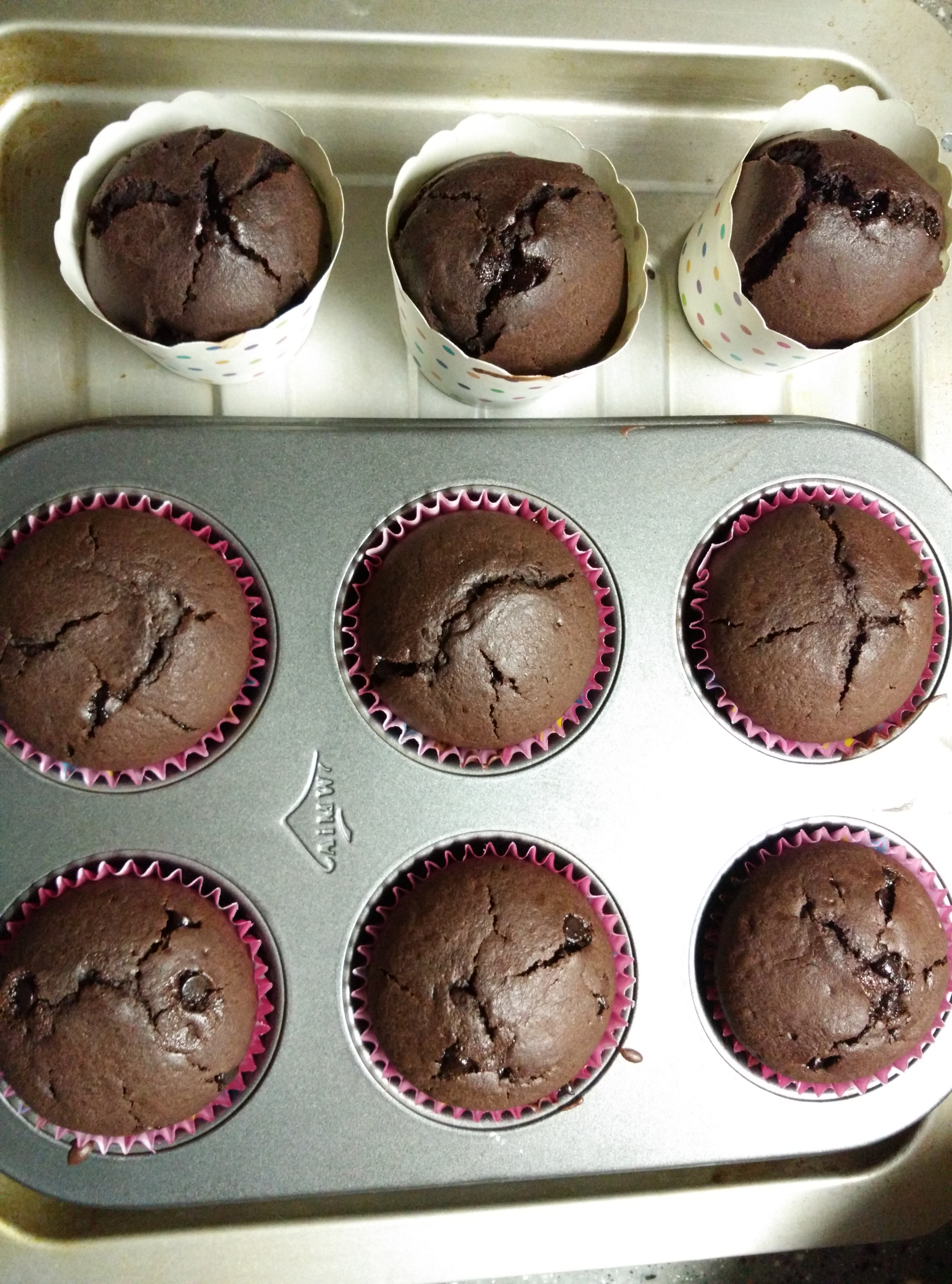 巧克力豆纸杯蛋糕 Chocolate Chip Cupcake