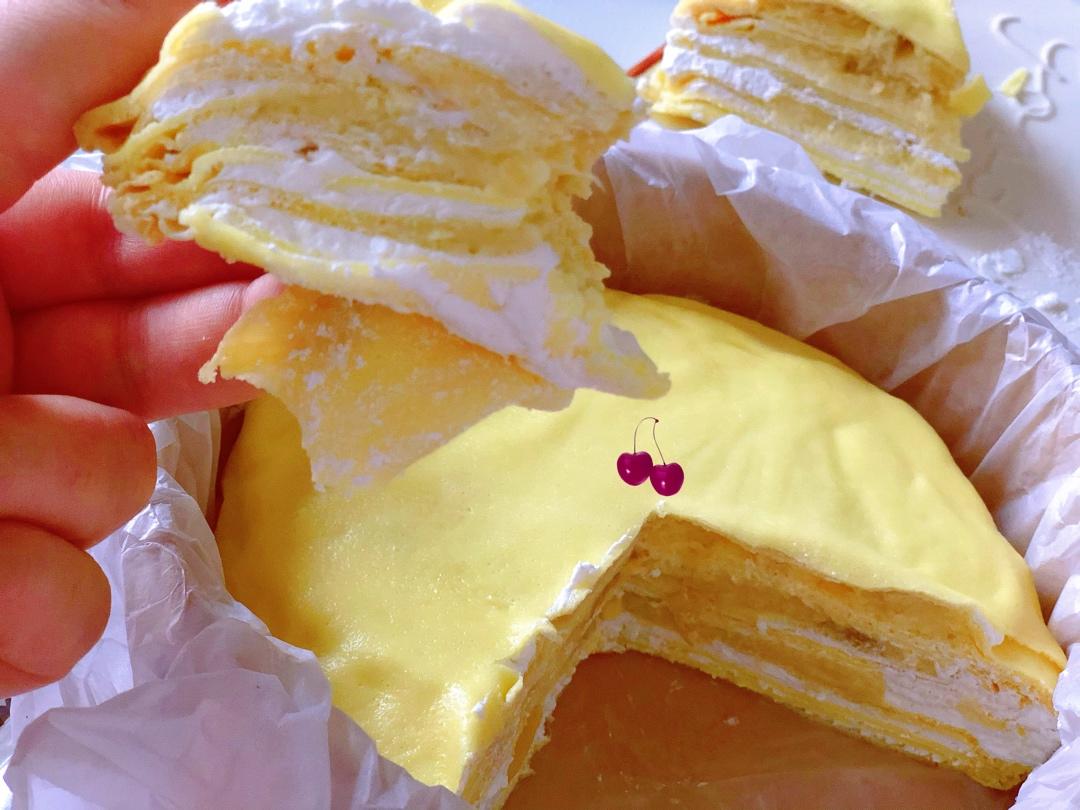 榴莲千层（超软糯蛋皮配方٩( ᐛ )و