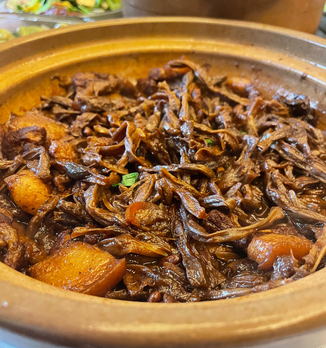 干豆角烧肉