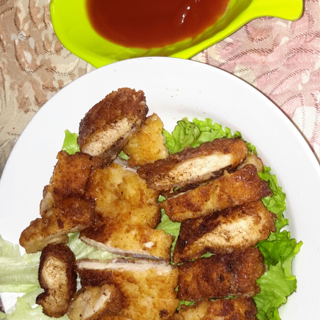香酥炸鸡排