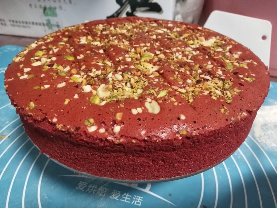 8寸红丝绒蛋糕