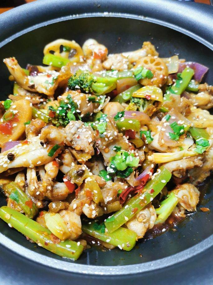 三步搞定最爱的干锅牛蛙